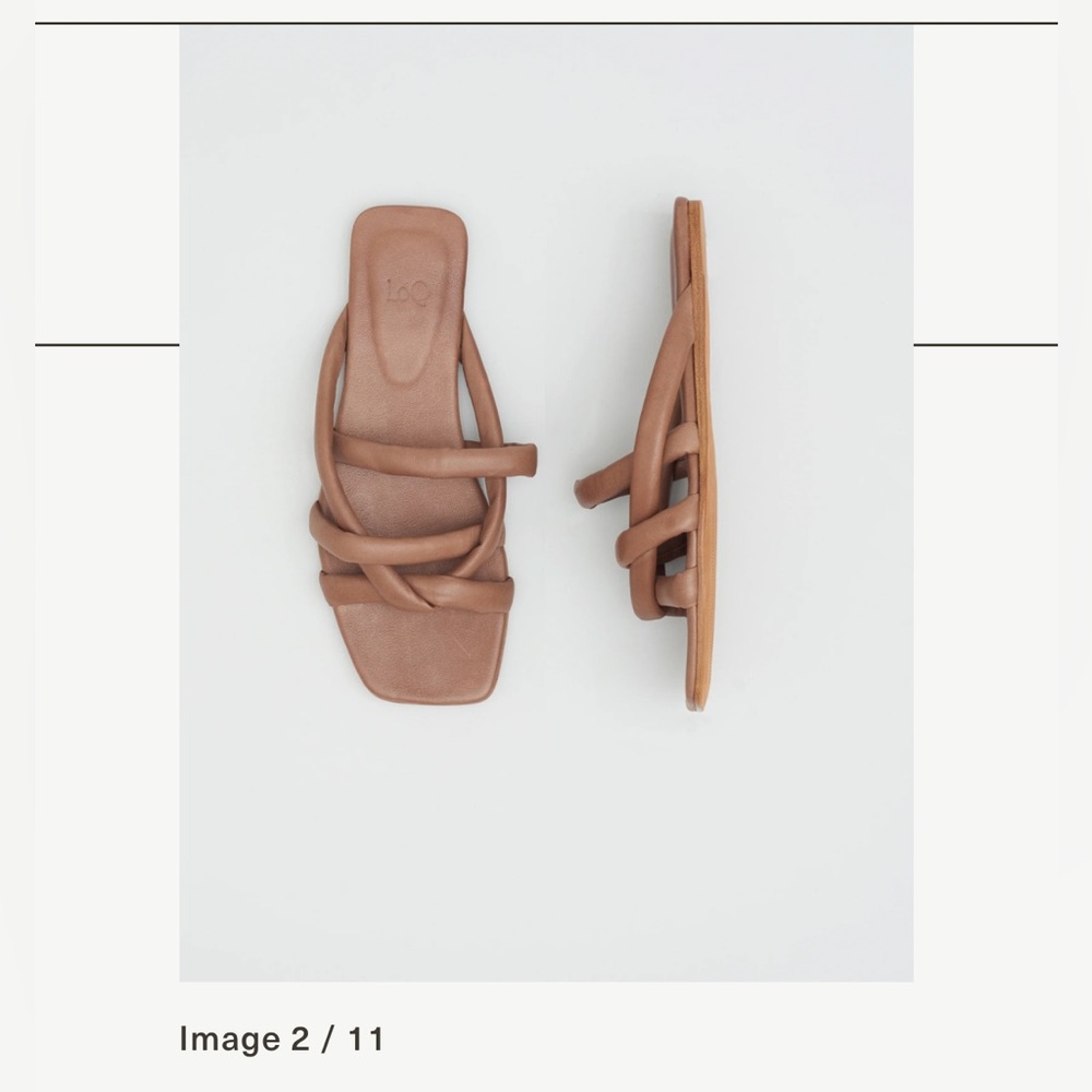 ISO LoQ Garcia sandals in color mousse, size 38